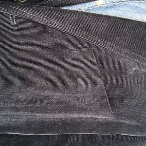 J. Crew Factory corduroy sport coat men's 44 R navy blue western blazer